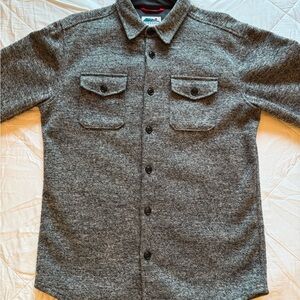 EDGEVALE - NORTH COAST SHIRT JACKET - HEATHER GREY - Large